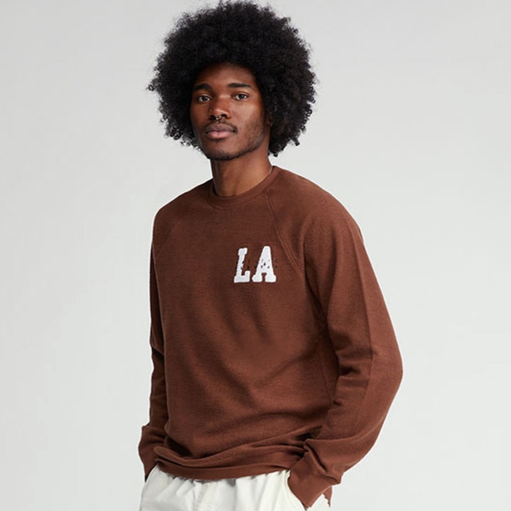 PacSun Raglan Crew Neck Sweatshirt Large